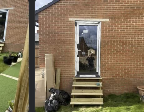 Fibreglass flat roofing and GRP roof project - roofing contractor Littlehampton